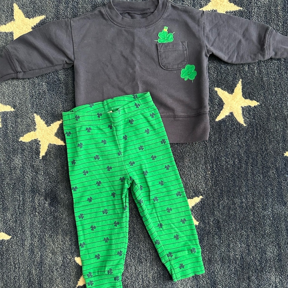 Toddler St Patrick’s Day outfit